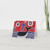 Walvisgroetkaart Kaart (Voorkant)