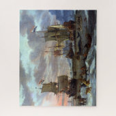 Walvisgrond voor de Arctische Oceaan Abraham Storc Legpuzzel (Verticaal)