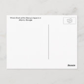 Walvishaai Briefkaart (Achterkant)