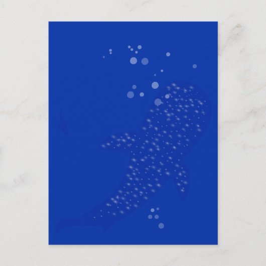Walvishaai Briefkaart (Voorkant)