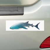 Walvishaai Bumpersticker (Op auto)