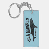 Walvishaai duiken | Isla Mujeres Sleutelhanger (Voorkant Links)