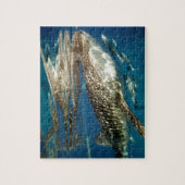 Walvishaai en zuigvis legpuzzel (Verticaal)