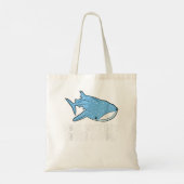 Walvishaai is mijn bezielde dierbare walvishaai tote bag (Achterkant)