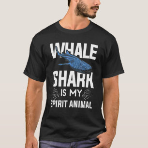 Walvishaai Is Mijn Geestdier Mariene Biologie Sha T-shirt