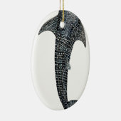Walvishaai Keramisch Ornament (Rechts)