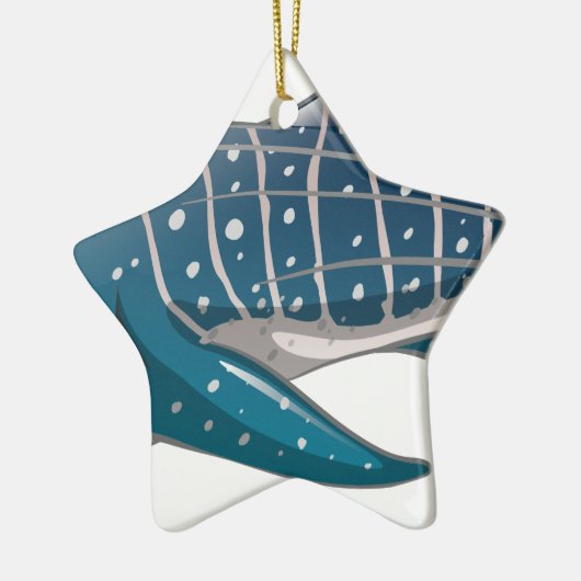 Walvishaai Keramisch Ornament (Links)