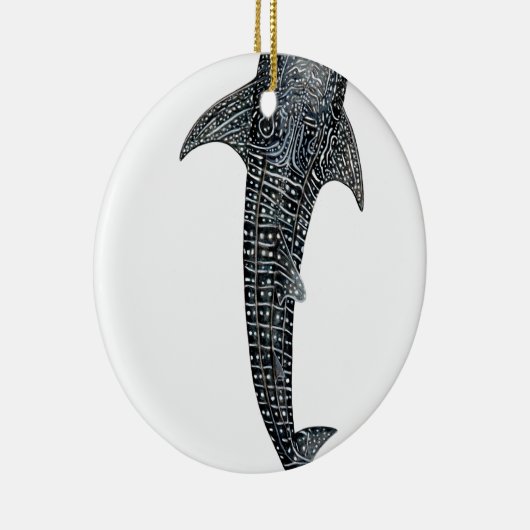 Walvishaai Keramisch Ornament (Rechts)