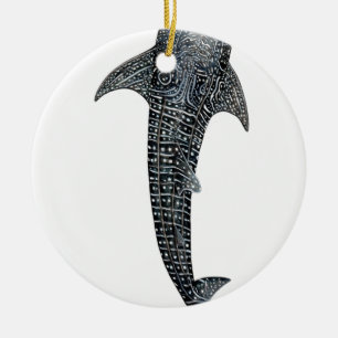 Walvishaai Keramisch Ornament