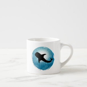 Walvishaai Onderwater Aquatisch leven Espresso Kop