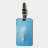 Walvishaai Onderwater Sluiten Bagagelabel (Voorkant verticaal)