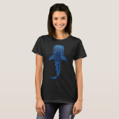 Walvishaai Rhincodon typus T-shirt (Voorkant volledig)