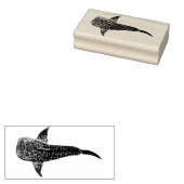 Walvishaai Rubberstempel (Gestempeld)