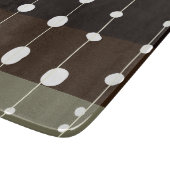 Walvishaai Vlekken en Strepen Patroon Cool Grey Snijplank (Hoek)