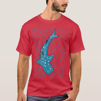 Walvishaakliefhebber Filtervoeder Vis Kolossale Ze T-shirt