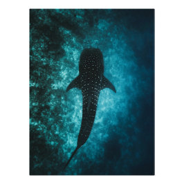 Walvishaapdiepten – Oceanwandkunst Perfect Poster