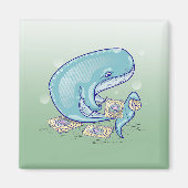 Walvishaken Magneet (Voorkant)