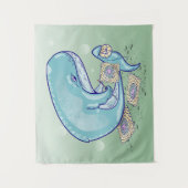 Walvishaken Wandkleed (Voorkant)