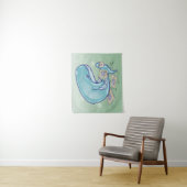 Walvishaken Wandkleed (In situ)