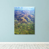 Walvisheuvels in de regio Southland in Nieuw-Zeela Canvas Afdruk (Insitu (Houten vloer))