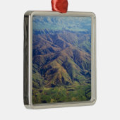 Walvisheuvels in de regio Southland in Nieuw-Zeela Metalen Ornament (Rechts)