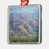 Walvisheuvels in de regio Southland in Nieuw-Zeela Metalen Ornament (Links)