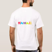 walvisjacht, Kona, Hawaii T-shirt (Achterkant)