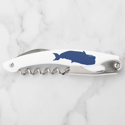 walvismarine kurkentrekker (Achterkant)