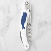 walvismarine kurkentrekker (Achterkant)