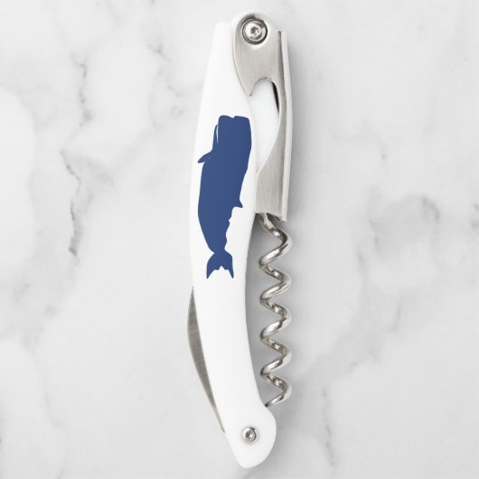 walvismarine kurkentrekker (Achterkant)