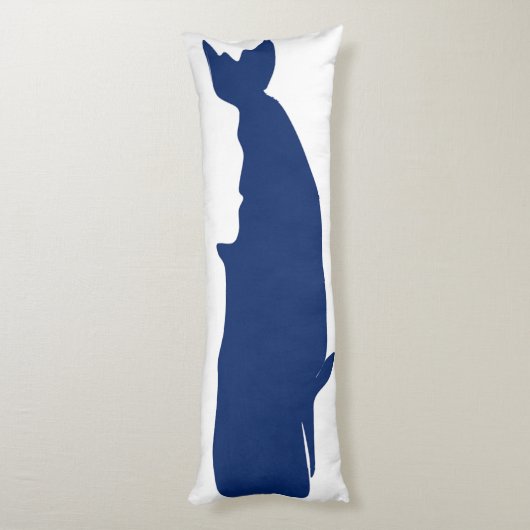 walvismarine lichaamskussen (Achterkant (Verticaal))