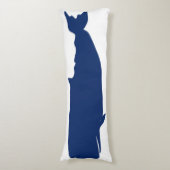 walvismarine lichaamskussen (Voorkant Verticaal)