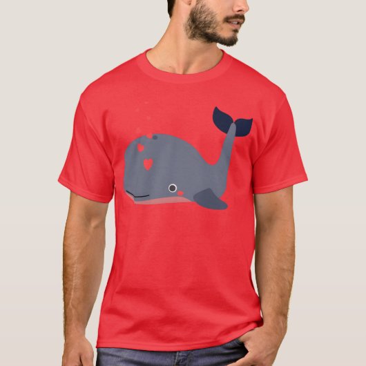 Walvismuziekjongen T-shirt (Voorkant)