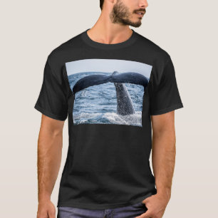 walvisolie die de golven van de walvis overbrugt t-shirt