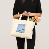 Walvispeul in ijskap mini tote bag (Voorkant (product))