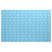 Walvisprintstof Blauw Stof (Fat Quarter)