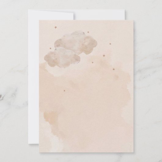 Walvisschip Pastel Geslachtsneutraal Verjaardag Kaart (Achterkant)