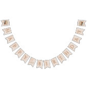 Walvisschip Pastel Geslachtsneutraal Verjaardag Vlaggetjes (Alle)