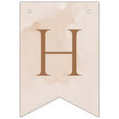 Walvisschip Pastel Geslachtsneutraal Verjaardag Vlaggetjes (Tweede vlag)