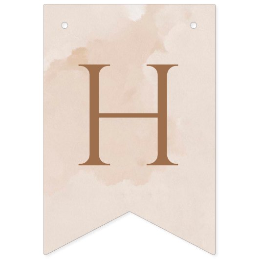 Walvisschip Pastel Geslachtsneutraal Verjaardag Vlaggetjes (Tweede vlag)