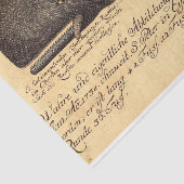 walvisscript Ephemera Decoupage Nautical Tissuepapier (Detail)