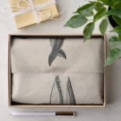 walvisscript Ephemera Decoupage Nautical Tissuepapier (Geschenk)