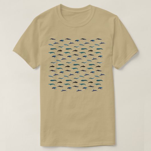 walvissen 4 t-shirt (Design voorkant)