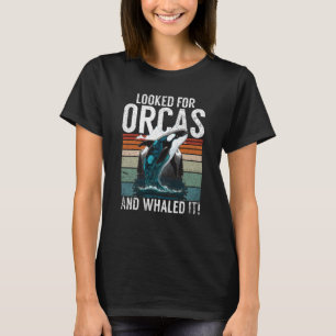 Walvissen Bekijk Dolphin Pottwhal Gezegde Orca Wha T-shirt