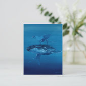Walvissen Briefkaart (Staand voorkant)
