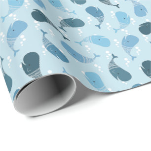 walvissen cadeaupapier