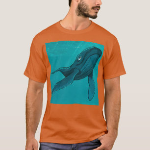 Walvissen Cute Ocean Mammals Whale Lover Ocean Cre T-shirt