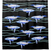 walvissen douchegordijn (Voorkant)