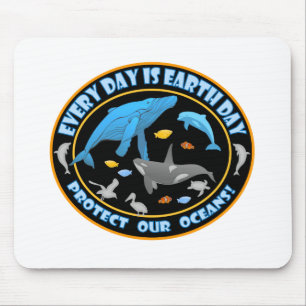 walvissen en dolfijnen muismat