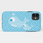 Walvissen en golven Case-Mate iPhone case (Achterkant (horizontaal))